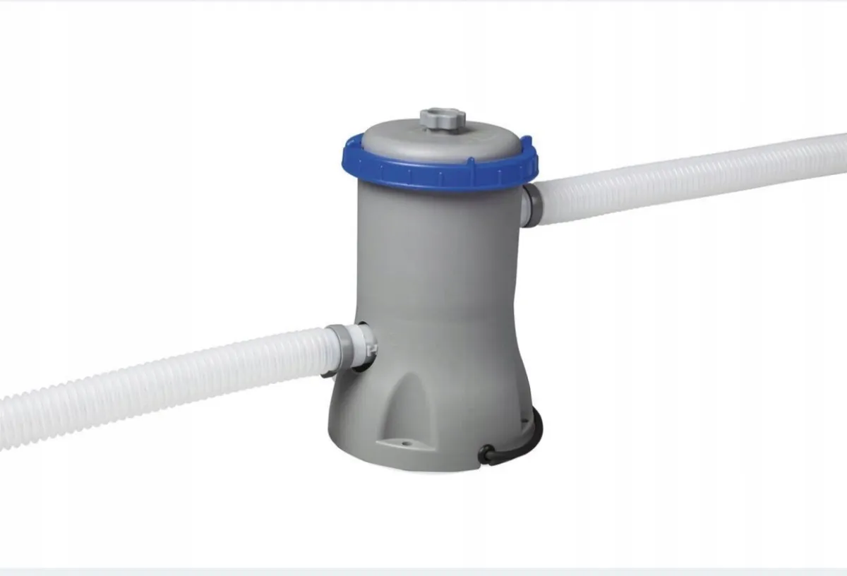 GARDEN POOL WITH PUMP Bestway 366x100 SET WITH lad - Image 3