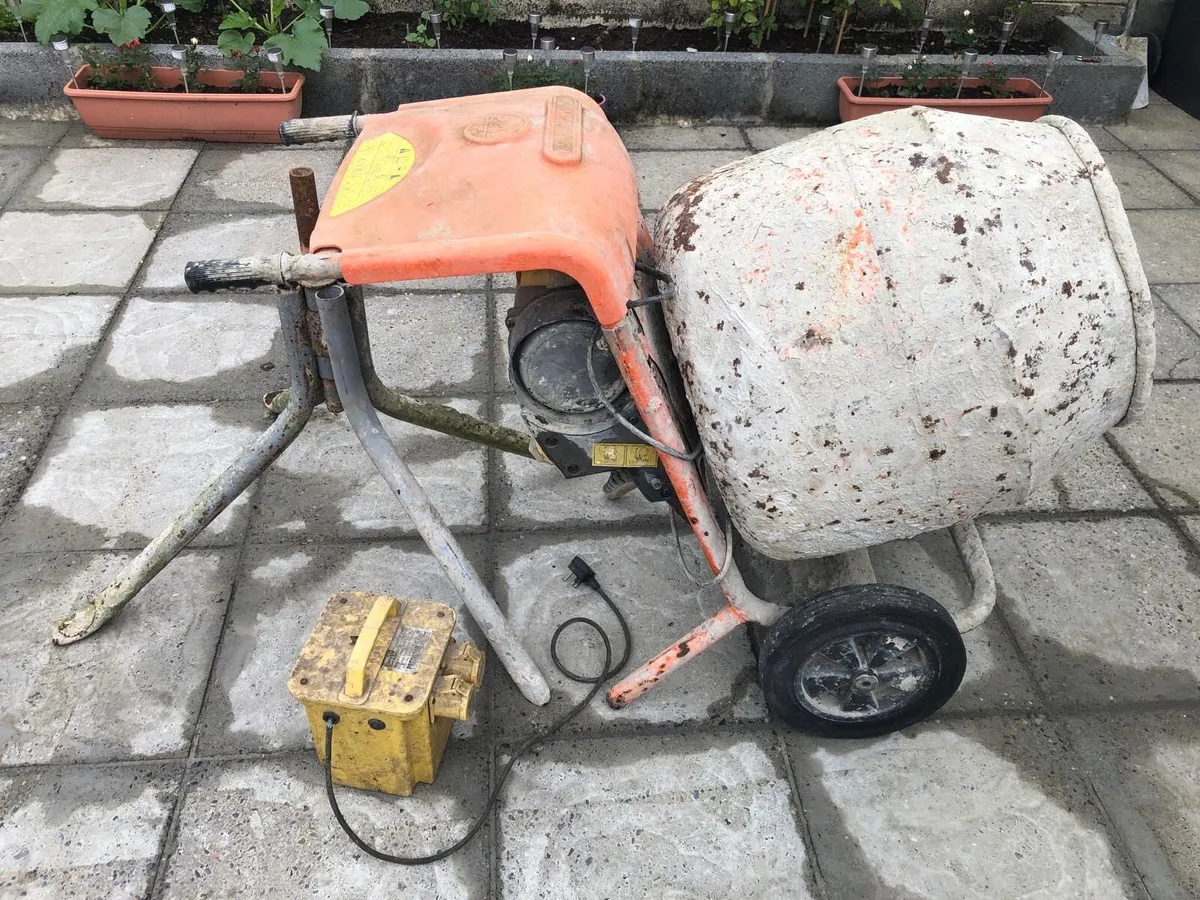 Electric concrete mixer - Image 3