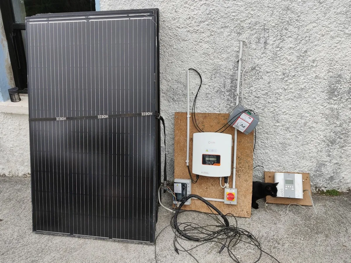 2.5Kw Solar PV Panels + inverter + Eddi - Image 2