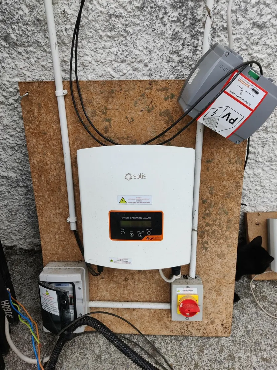 2.5Kw Solar PV Panels + inverter + Eddi - Image 4