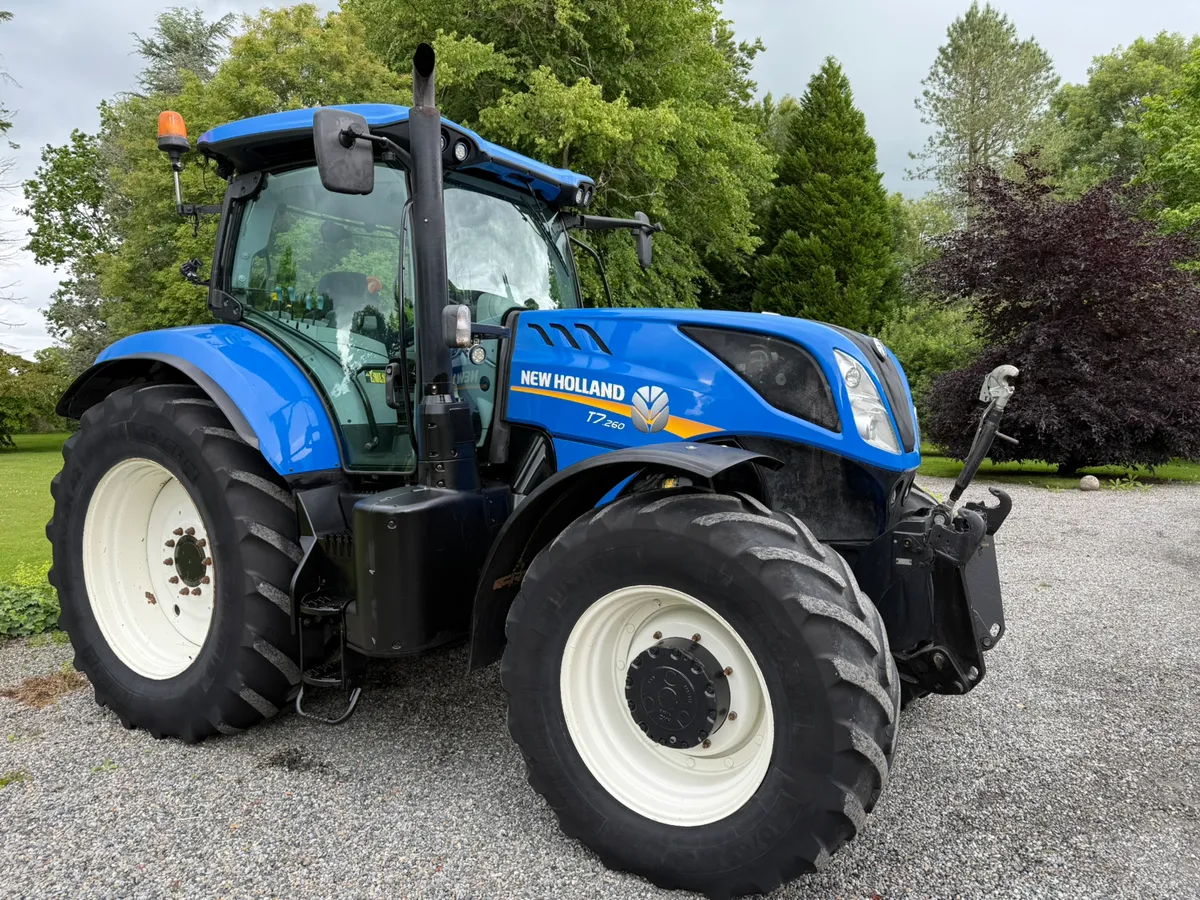 2017 New Holland T7.260 P/C 6300 hours! €64950 - Image 1