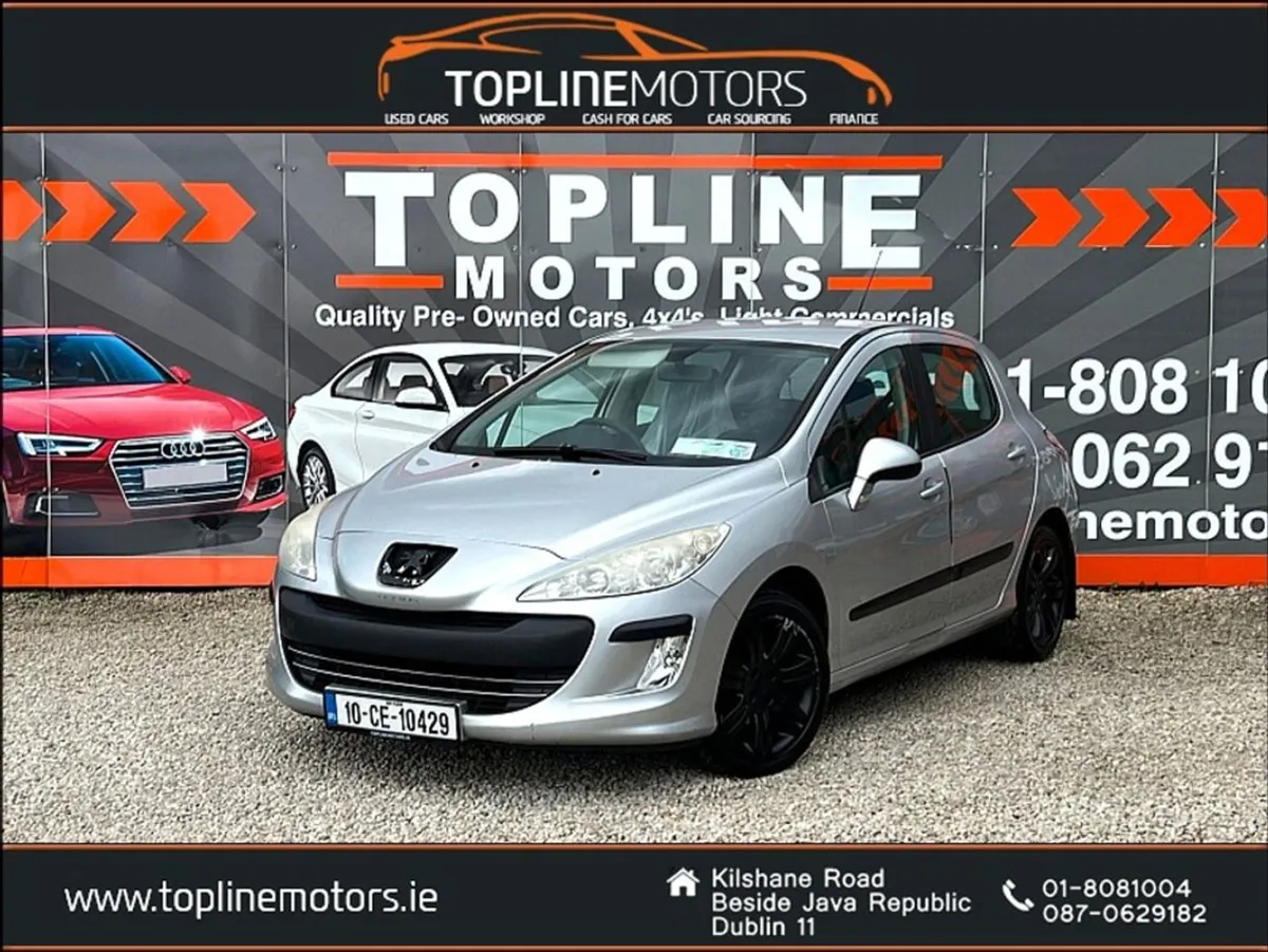 Peugeot 308  1.6 HDI S//new Nct//taxed//serviced - Image 1