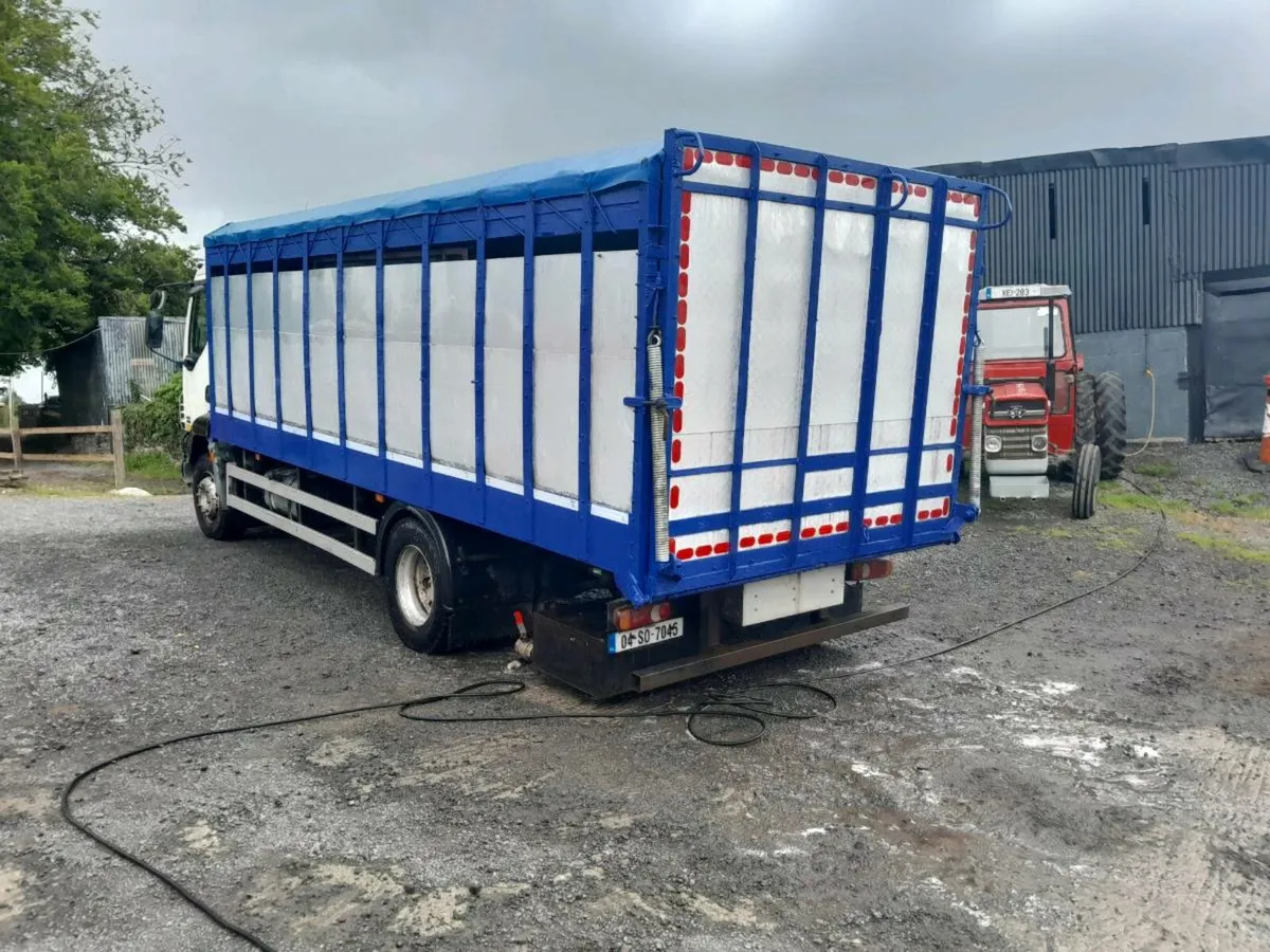 Cattle body 21ft x8ft daf55 lorry - Image 1