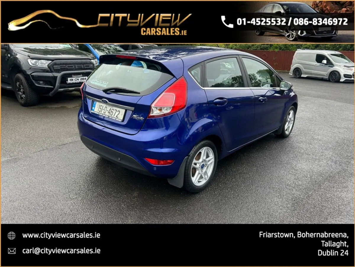Ford Fiesta Titanium 1.25 5dr//new NCT - Image 4