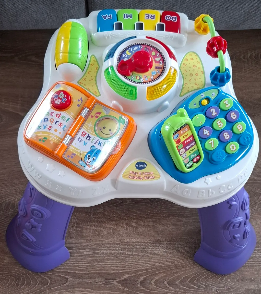 Micky Mouse Ride On & Vtech Play & Learn table - Image 3