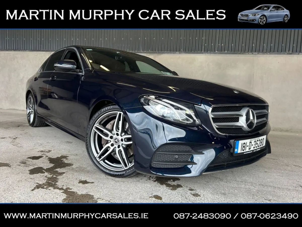 Mercedes-Benz E-Class E220 D AMG Line Low KMS - Image 1