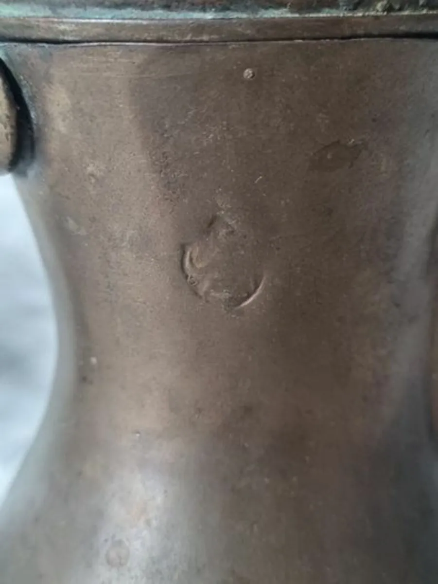 Vintage Brass Dallah Handcrafted Tea Pot Kettle - Image 3
