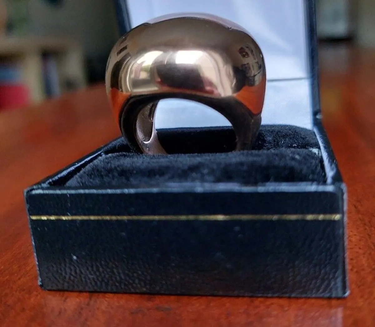 Folli Follie Rose Gold Bombe Ring - Image 1