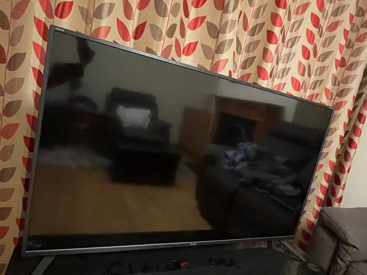55” Sharp LCD tv - Image 1