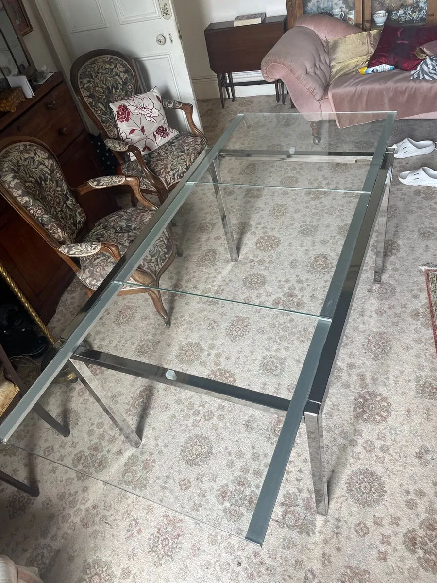 IKEA  Glivarp  glass table - Image 2