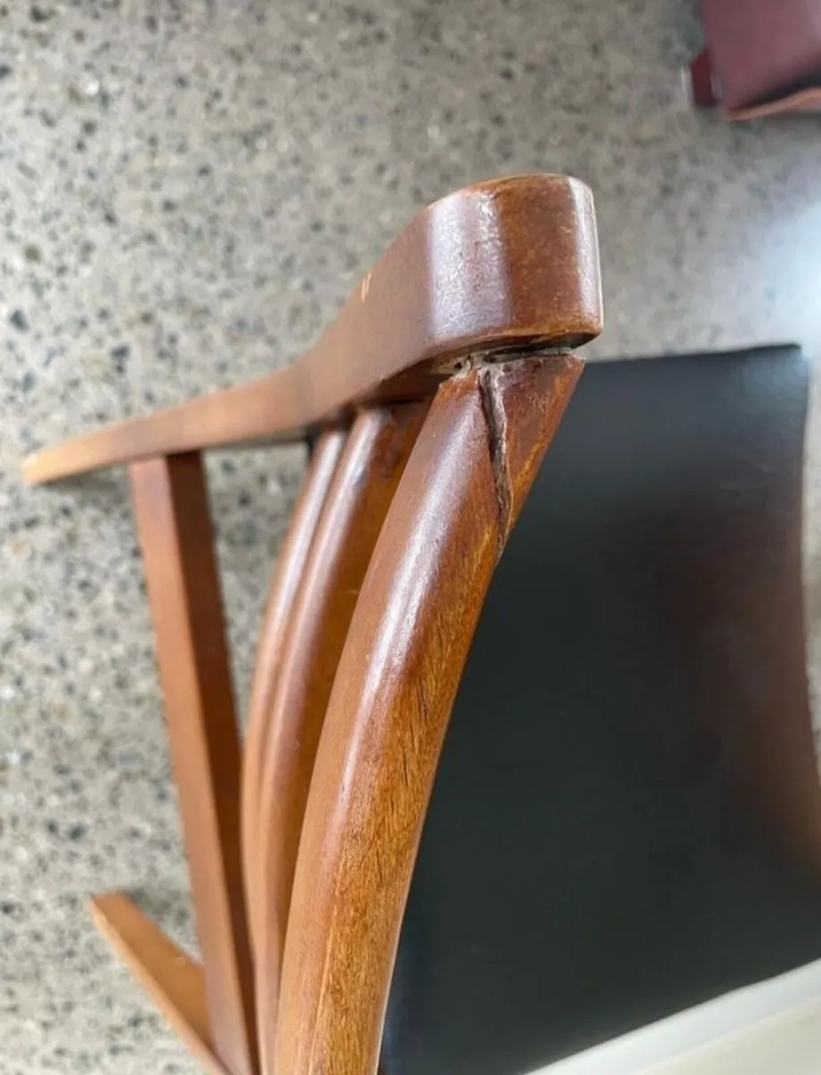 4 x Mid-Century Teak Dining Chairs - Image 4