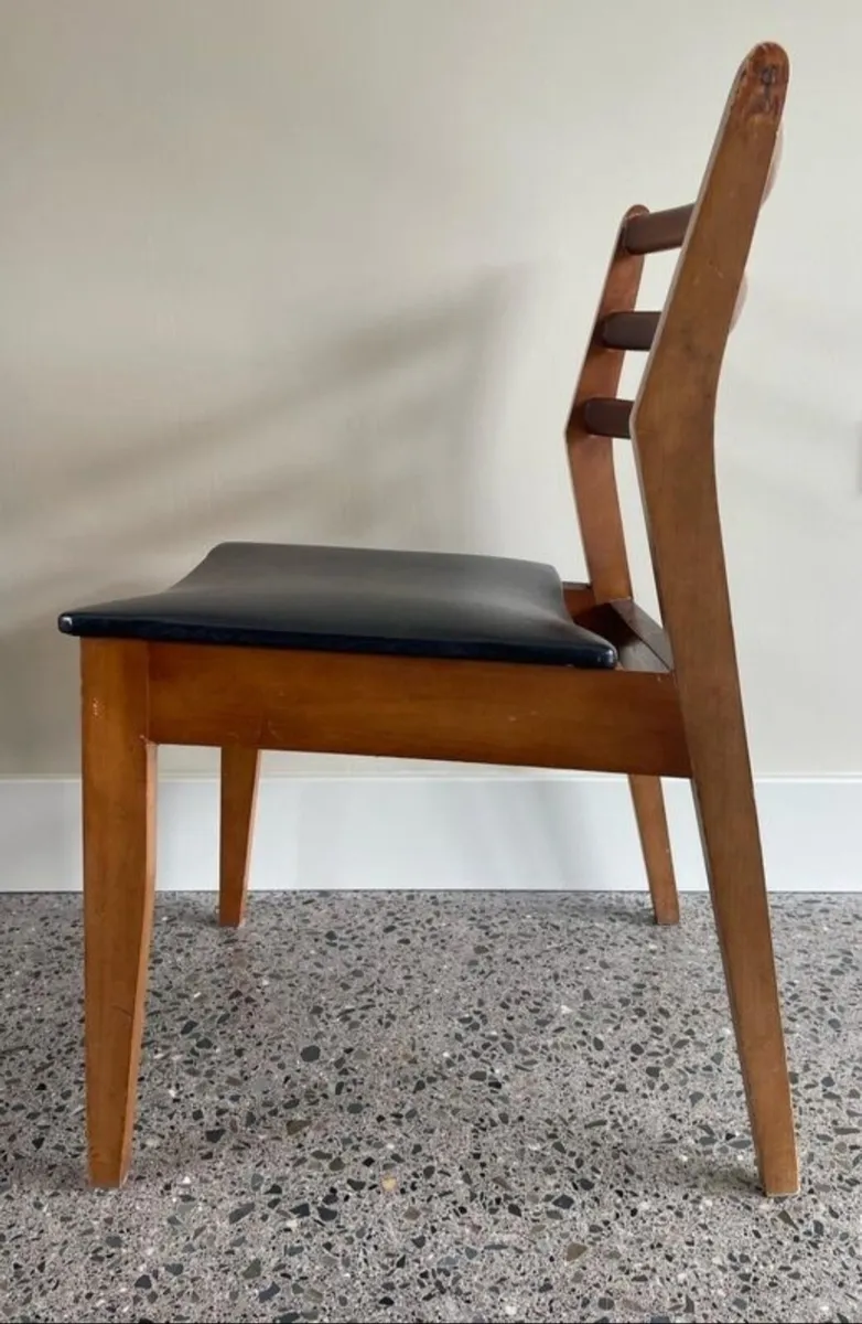 4 x Mid-Century Teak Dining Chairs - Image 3