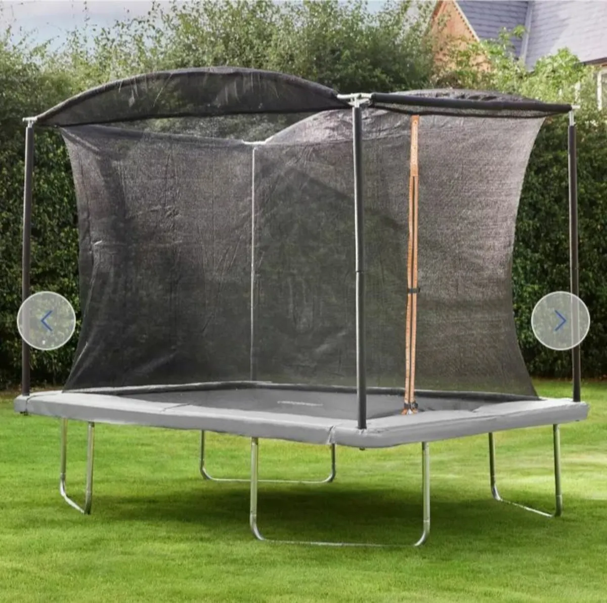 Trampoline 10 x 8ft + accessories;  bargain - Image 2
