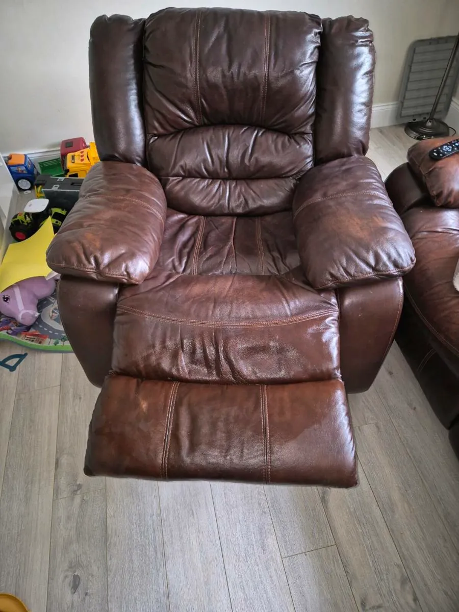 Leather Recliner - Image 2