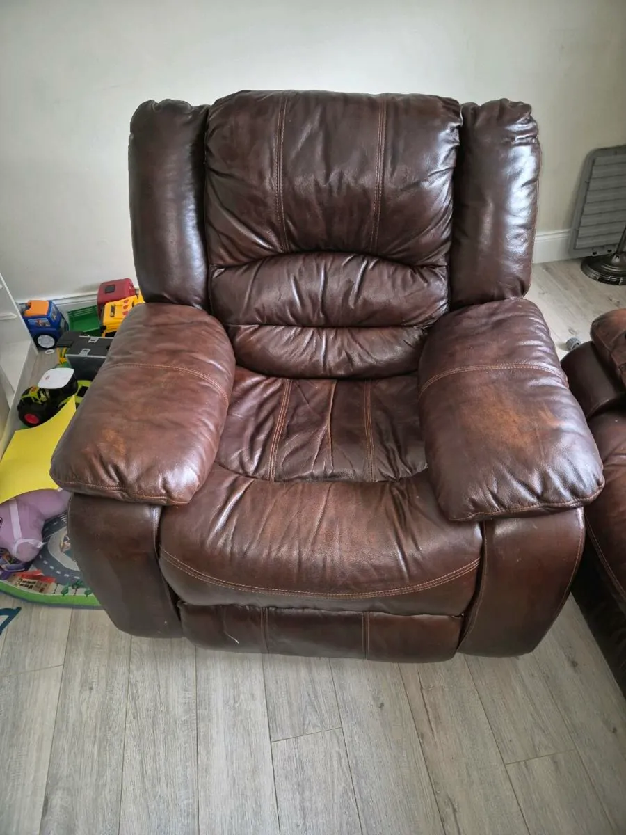 Leather Recliner - Image 3