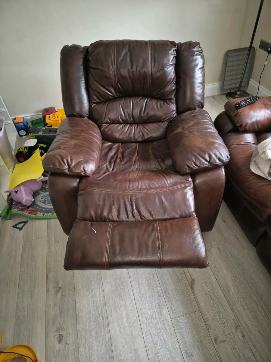 Leather Recliner - Image 4