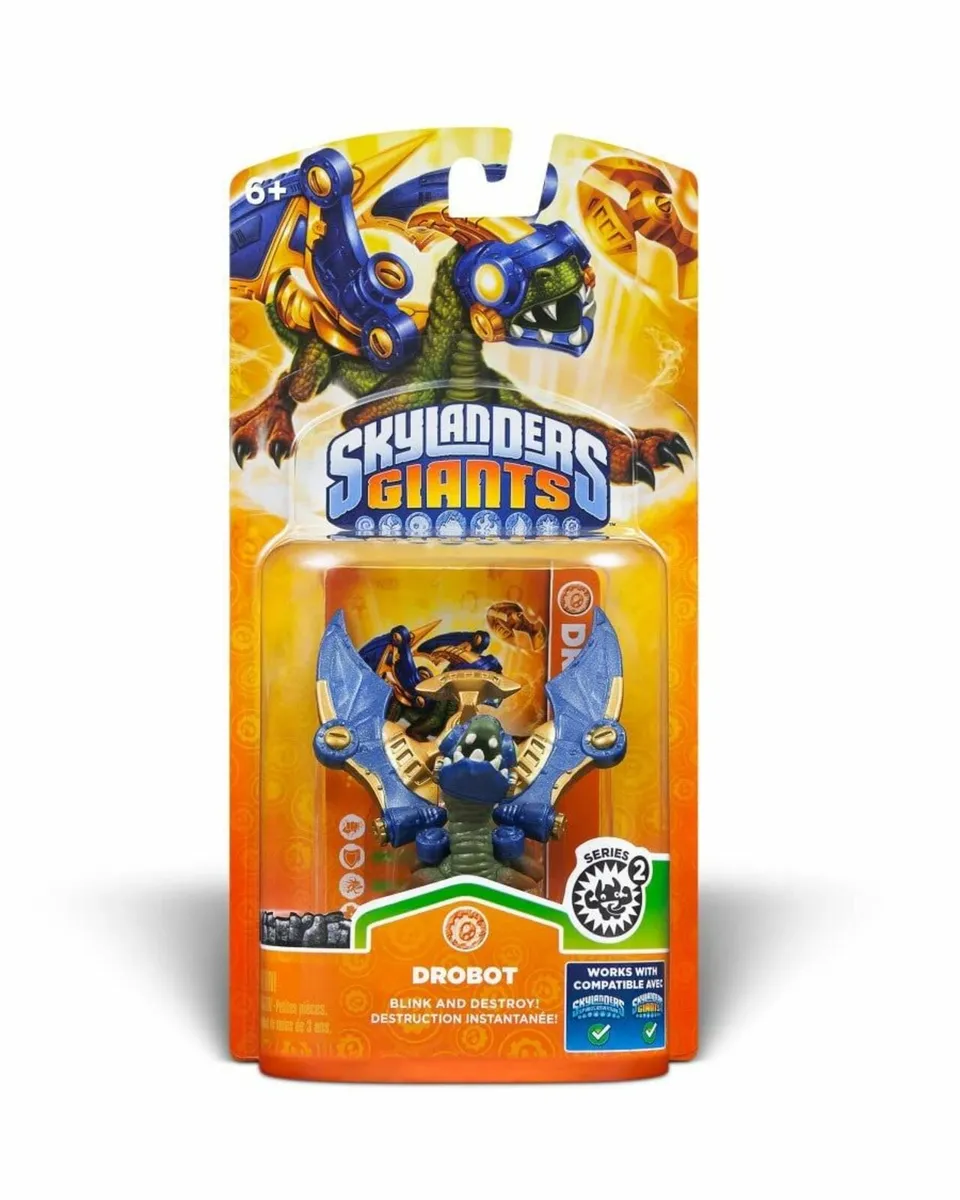 Skylanders Giants Drobot Rare Trap Team Imaginator - Image 1
