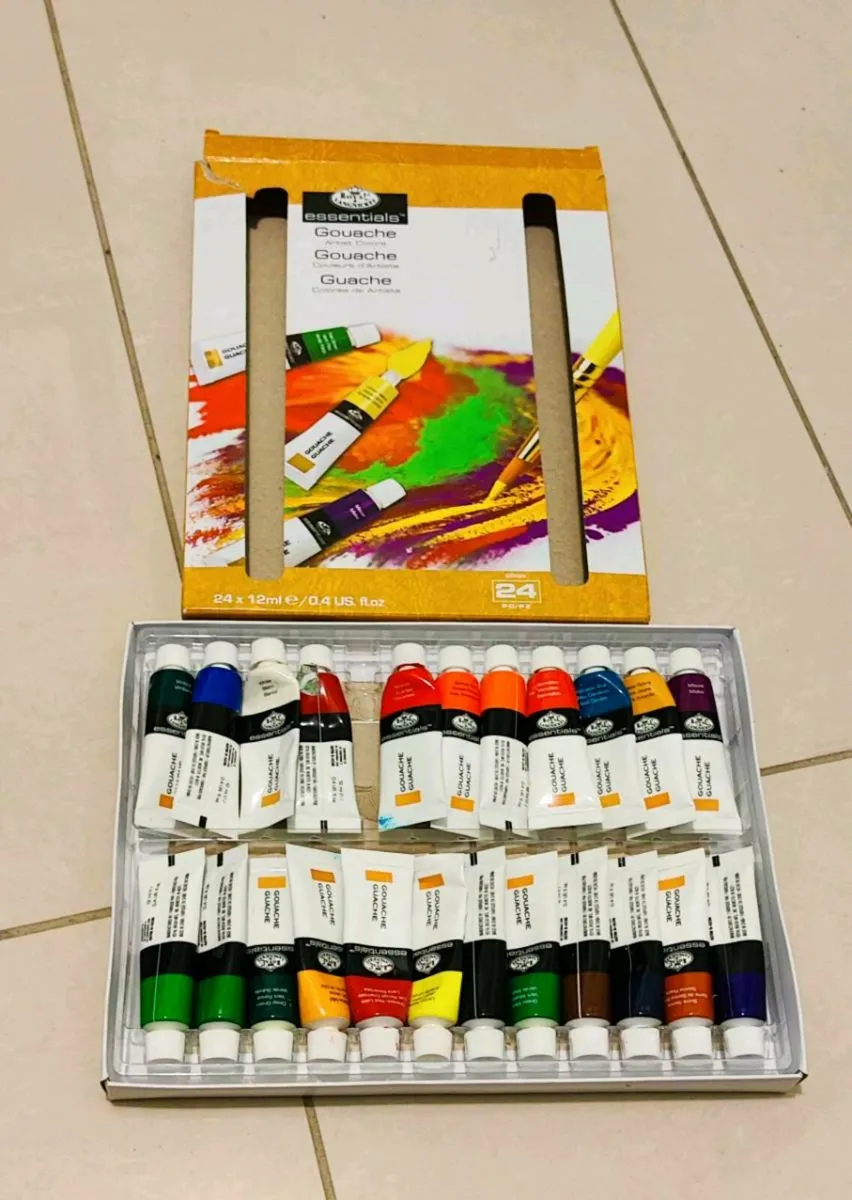 Royal & Langnickel Essentials Gouache Paint Set - Image 1