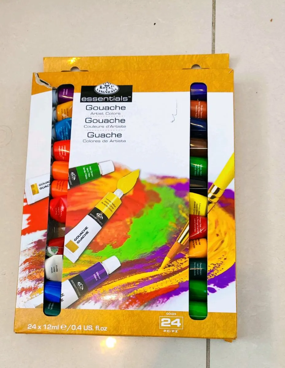 Royal & Langnickel Essentials Gouache Paint Set - Image 4
