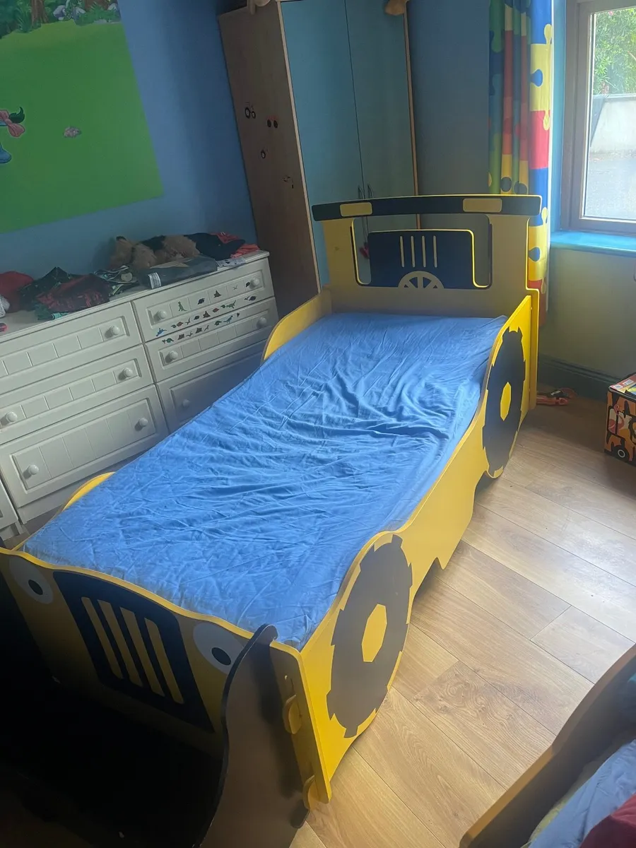 Child’s digger single bed - Image 2
