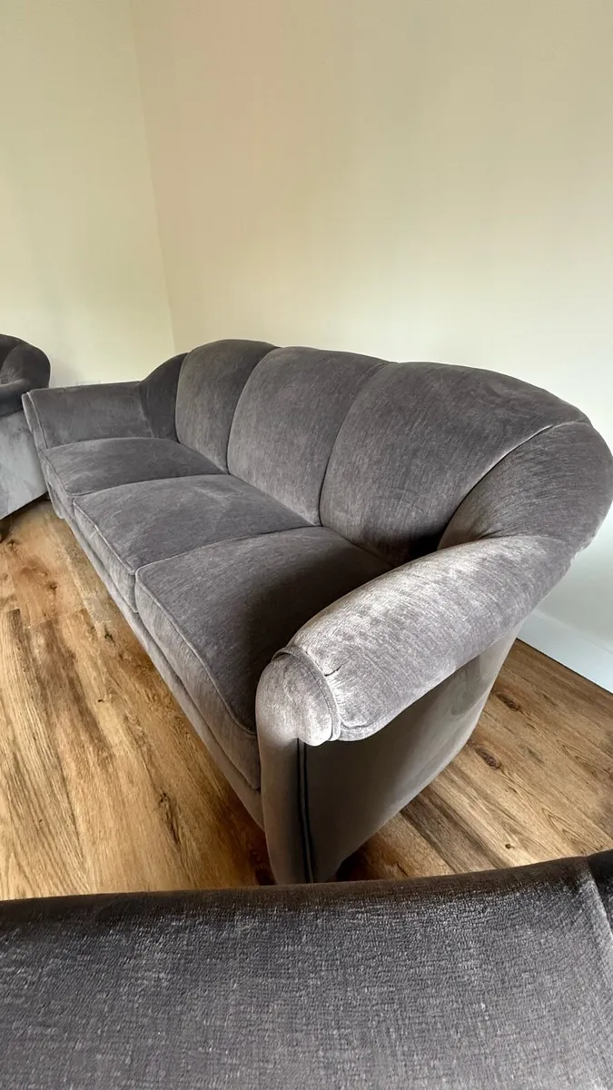 3+1+1 Grey sofa bundle - Image 4