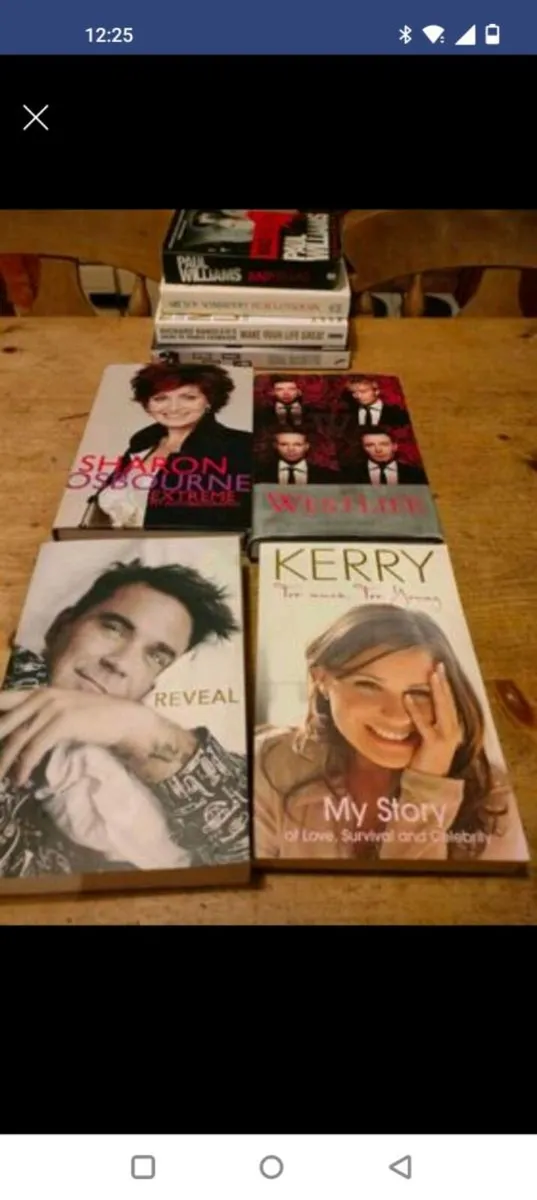 Selection of Autobiography books. - Image 1