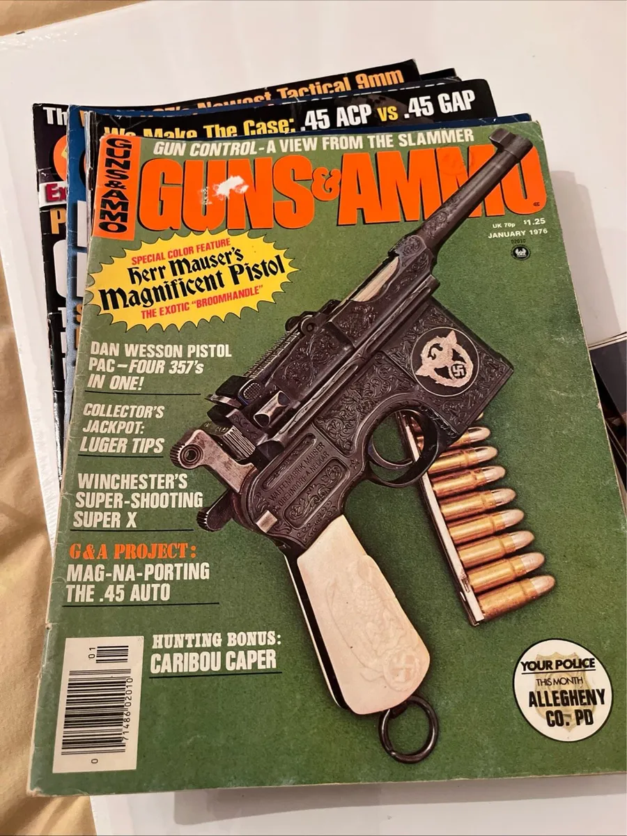 Vintage Guns and Ammo Magazines - Image 1