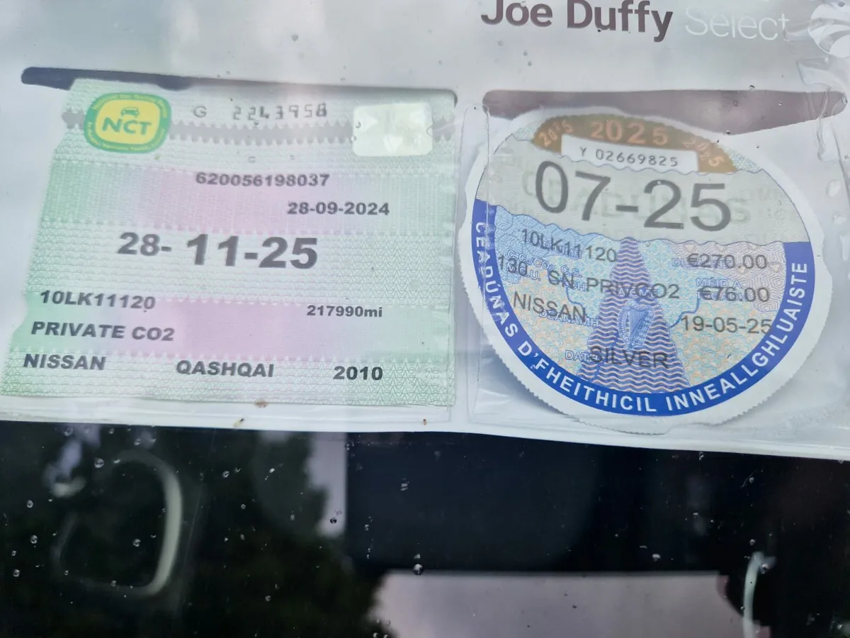 2010 NISSAN QASHQAI 1.5 NCT 11/25 TAX €285 - Image 2