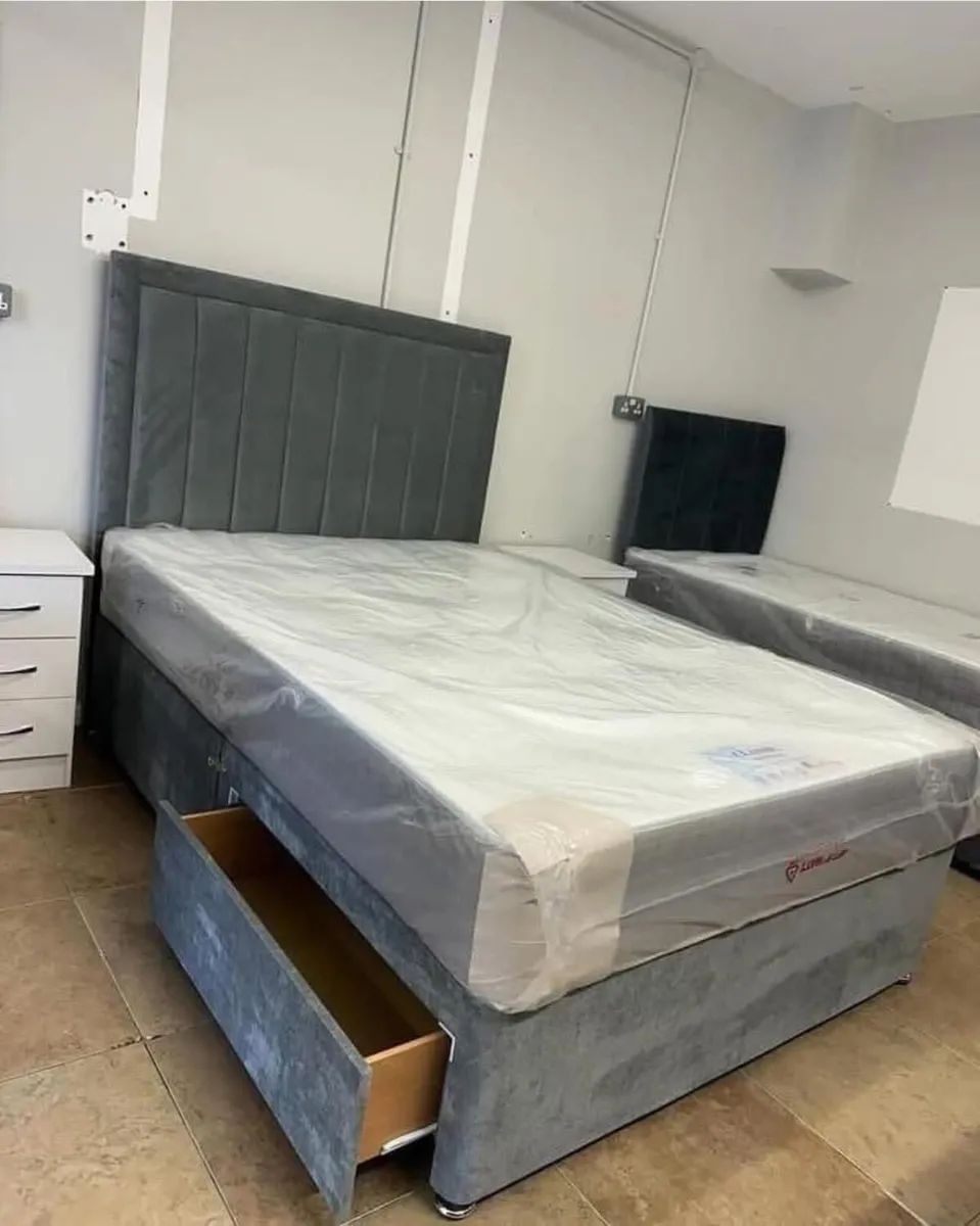 " Beautiful Double Beds With Metress" - Image 3