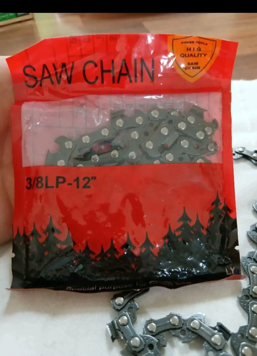 2 New Chainsaw chain 12" - Image 1