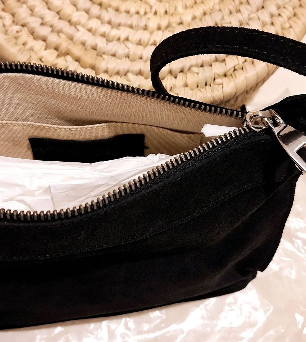 Brand New Zara suede leather bag - Image 2