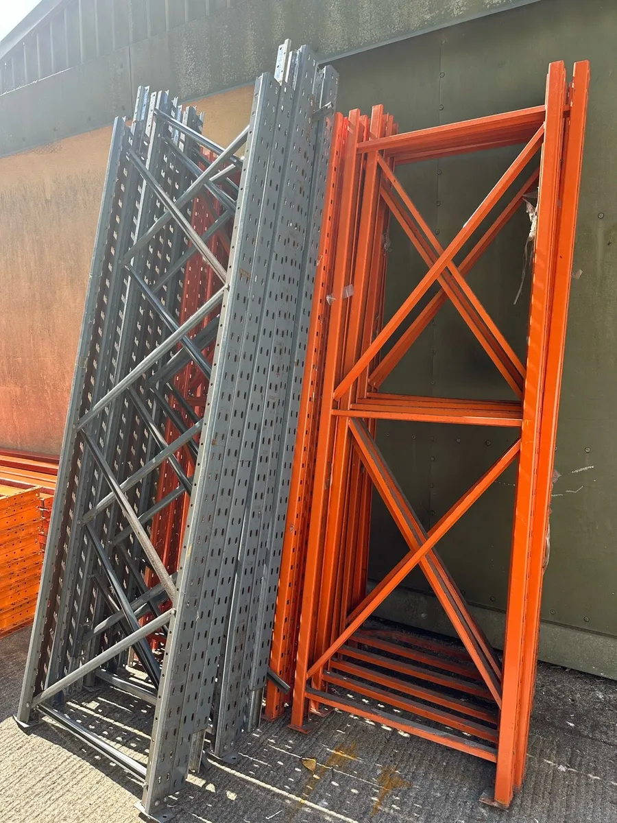 20FT PALLET RACKING SHELVING LARGE QUANTITY - Image 4