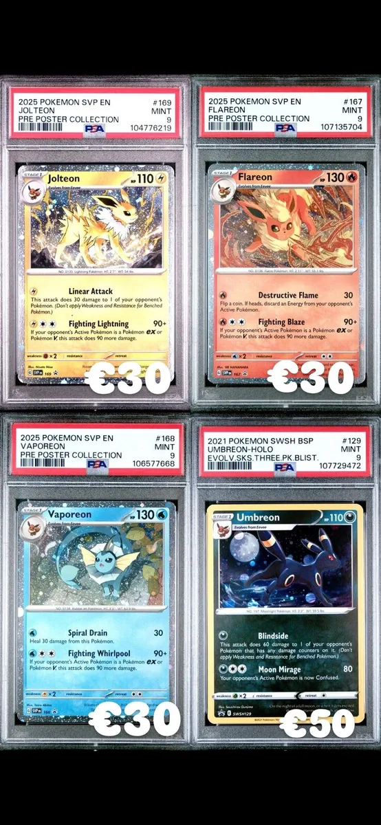 POKEMON PSA GRADED COLLECTABLES HOLO - Image 2