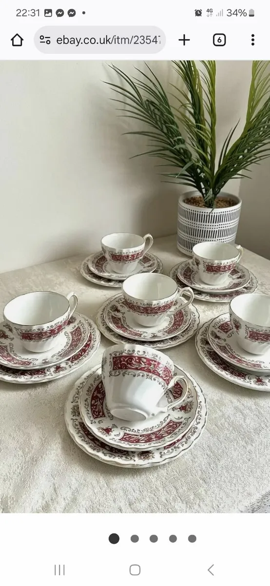 Myott Rialto tea and dinner set - Image 1