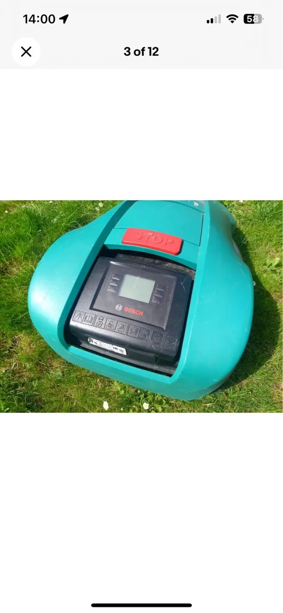 Bosch Indego 800 Robotic Lawnmower - SPARES OR REP - Image 3