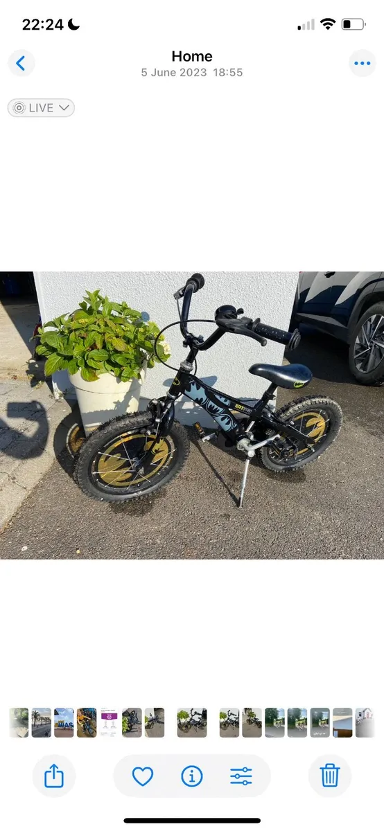 Kids 14” bike - Image 2