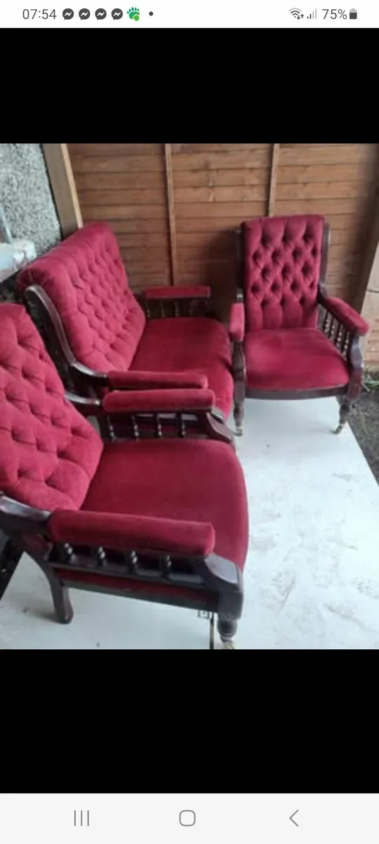 Vintage seating set - Image 1