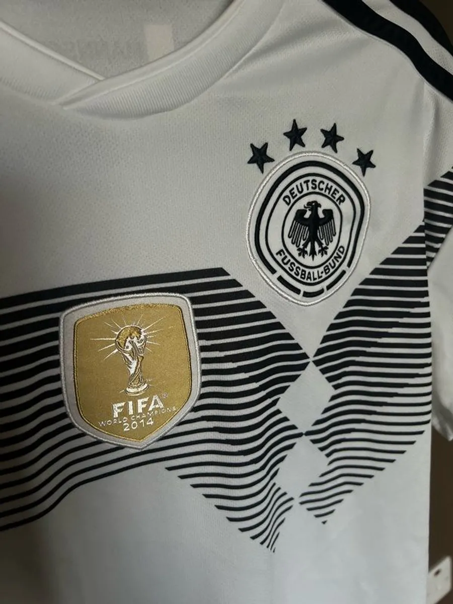 Germany Home Jersey 2018 | FIFA World Champions Patch | Size s | Adidas Climalite - Image 1
