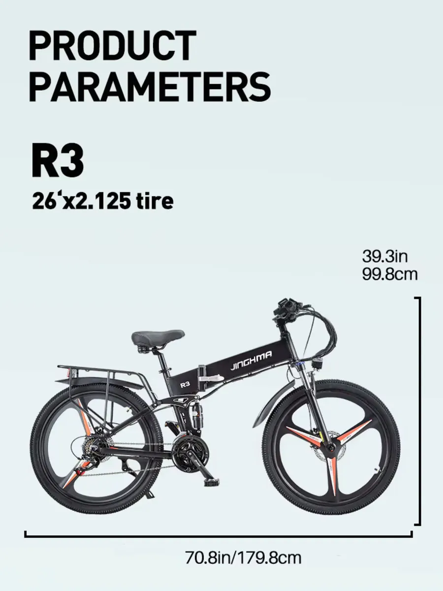 E-bike 1000 watts folding bike - Image 4