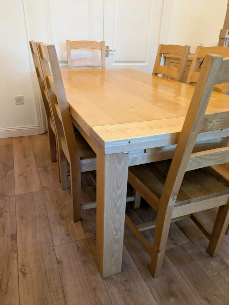Dining table and chairs - Image 2