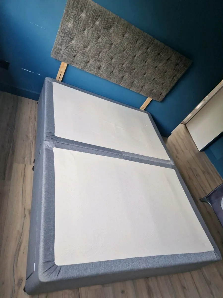 King Sized Bed and Headboard - Image 2