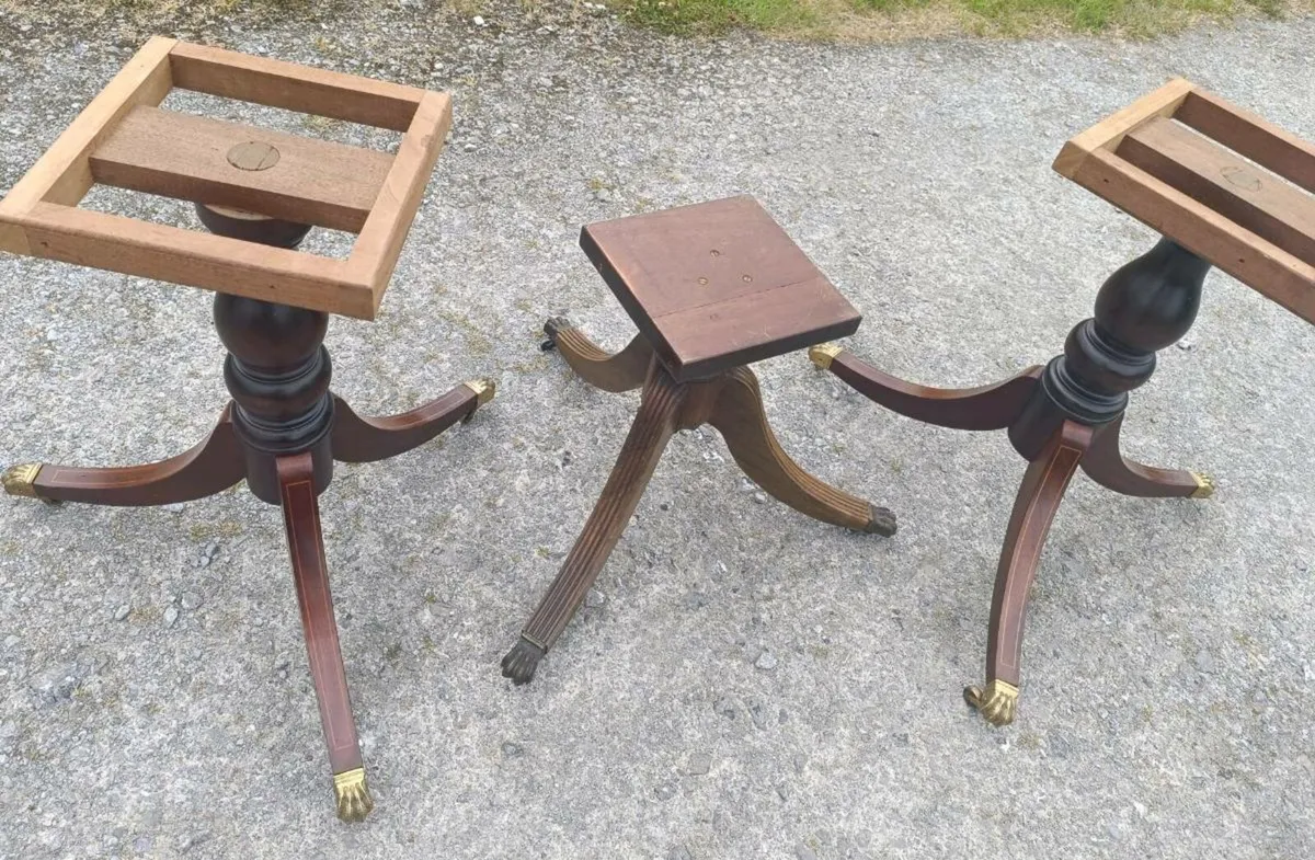 Antique Table Base - Image 3