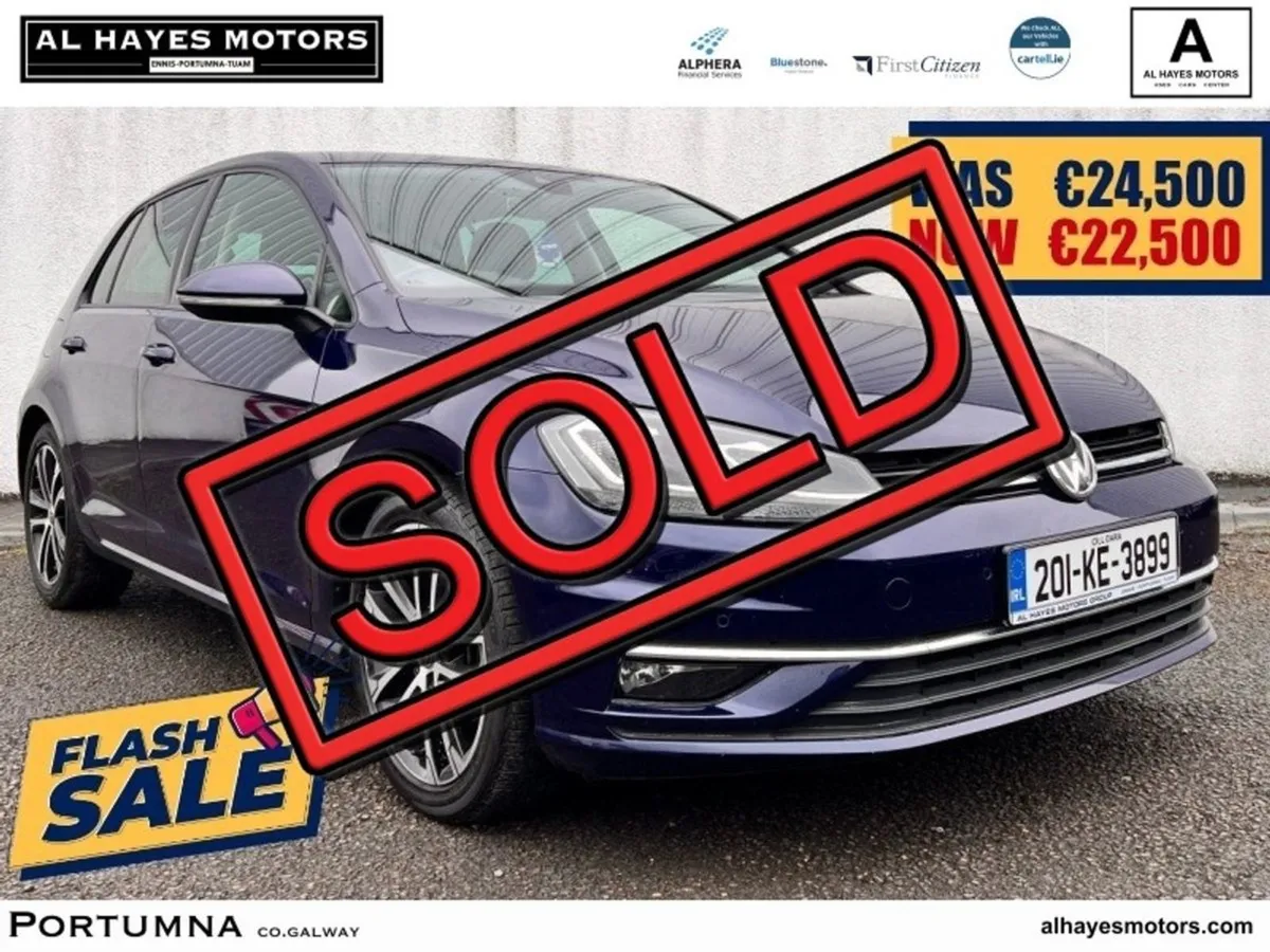 Volkswagen Golf Sold Sold Sold Automatic 1.2 TSI - Image 1
