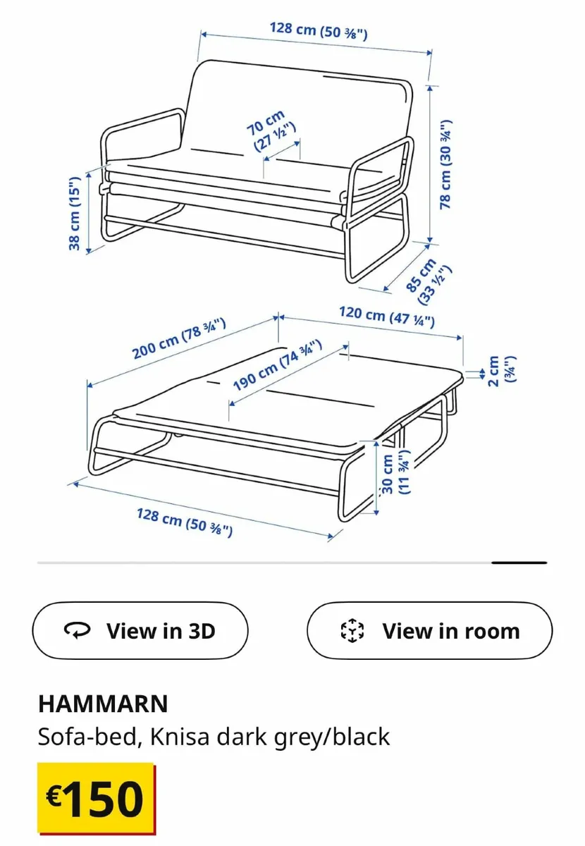 NEW SOFA-BEB IKEA - Image 4