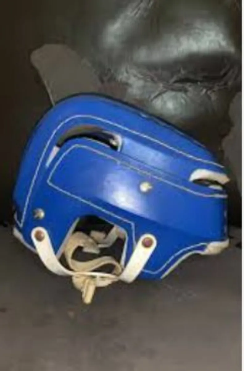 WANTED Oldstyle Blue Cooper Hurling Helmet - Image 2