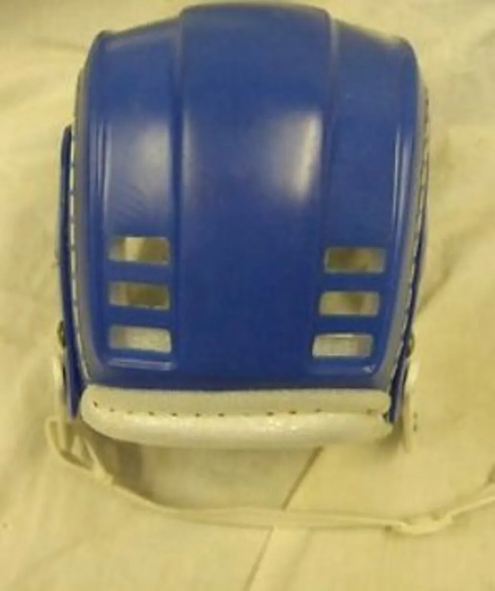 WANTED Oldstyle Blue Cooper Hurling Helmet - Image 3