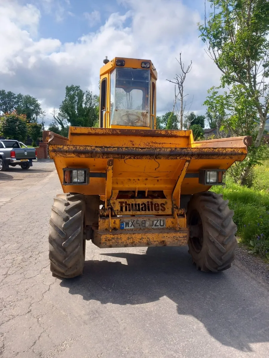 Thwaites 4 tonne dumper - Image 1
