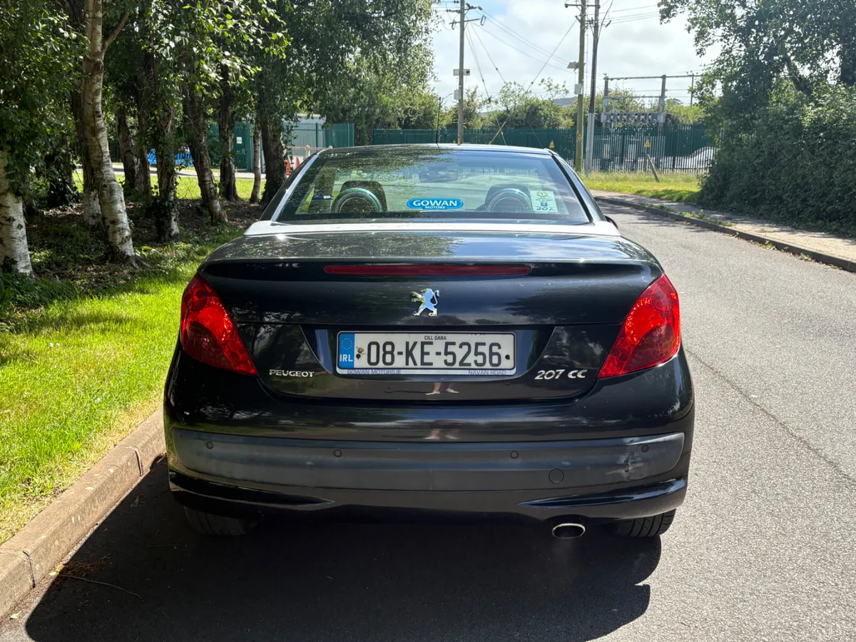 2008 Peugeot 207cc low kms new nct - Image 4
