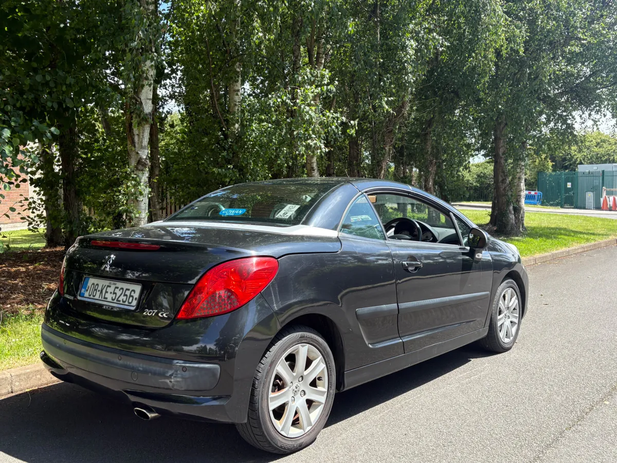 2008 Peugeot 207cc low kms new nct - Image 3