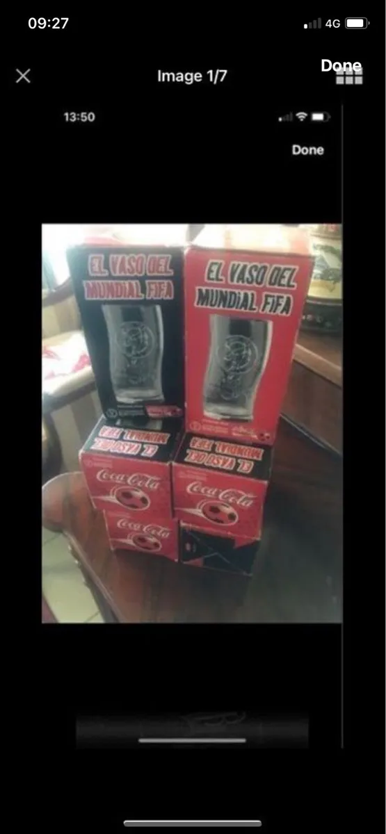 World Cup 2002 Coca Cola Glasses - Image 1